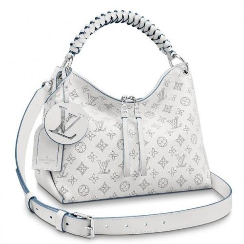 Replica Louis Vuitton Beaubourg Hobo MM Mahina Leather M56201 BLV242 For Sale