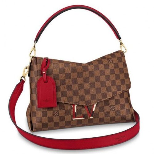 Replica Louis Vuitton Beaubourg MM Bag Damier Ebene N40176 BLV086 For Sale