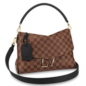 Replica Louis Vuitton Beaubourg MM Bag Damier Ebene N40177 BLV087 For Sale
