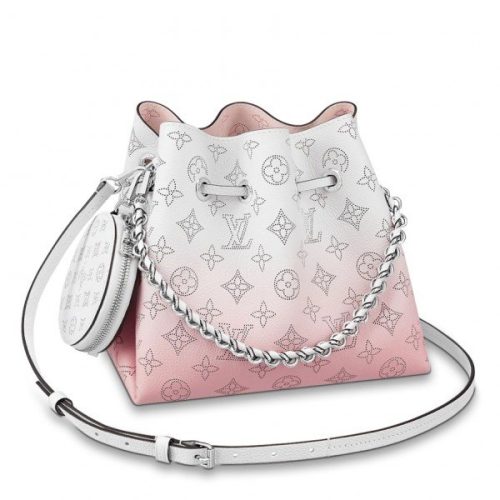 Replica Louis Vuitton Bella Bag In Gradient Blue Mahina Leather M57855 BLV232 For Sale