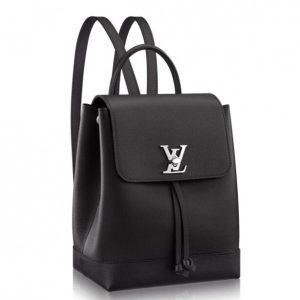 Replica Louis Vuitton Black Lockme Backpack M41815 BLV018 For Sale