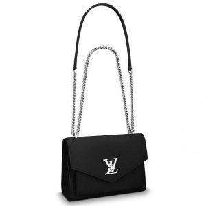 Replica Louis Vuitton Black Mylockme BB Bag M51418 BLV752 For Sale