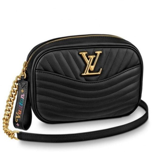 Replica Louis Vuitton Black New Wave Camera Bag M53682 BLV652 For Sale