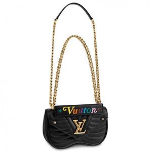 Replica Louis Vuitton Black New Wave Chain Bag PM M51683 BLV646 For Sale