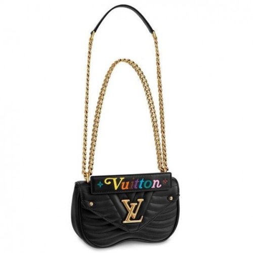 Replica Louis Vuitton Black New Wave Chain Bag PM M51683 BLV646 For Sale