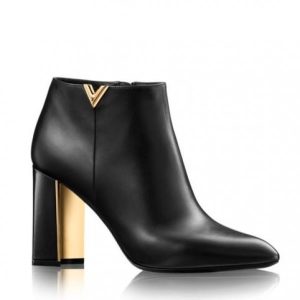 Replica Louis Vuitton Black Upper East Low Boot For Sale