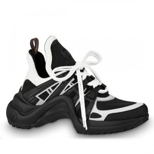 Replica Louis Vuitton Black/White LV Archlight Sneaker For Sale