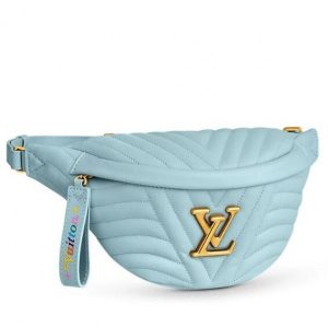 Replica Louis Vuitton Bleu Porcelaine New Wave Bumbag M55331 BLV633 For Sale
