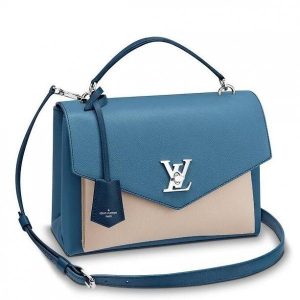 Replica Louis Vuitton Blue Jean MyLockme Bag M51415 BLV734 For Sale