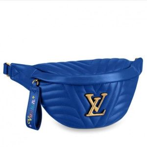 Replica Louis Vuitton Blue New Wave Bum Bag M55289 BLV617 For Sale