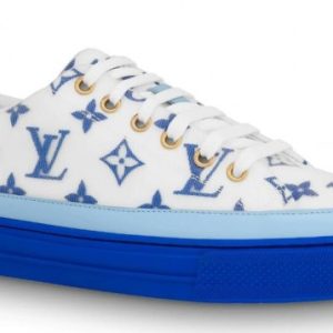 Replica Louis Vuitton Blue Stellar Sneakers For Sale