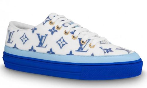 Replica Louis Vuitton Blue Stellar Sneakers For Sale