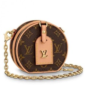 Replica Louis Vuitton Boite Chapeau Necklace Monogram Canvas M68570 BLV360 For Sale