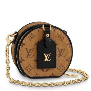 Replica Louis Vuitton Boite Chapeau Necklace Monogram Reverse M68577 BLV295 For Sale