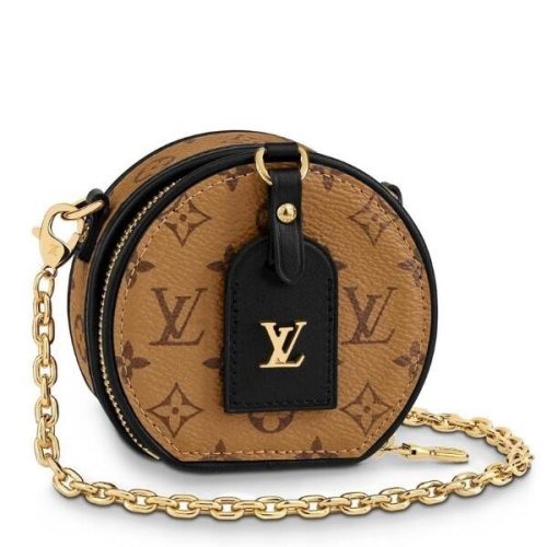 Replica Louis Vuitton Boite Chapeau Necklace Monogram Reverse M68577 BLV295 For Sale