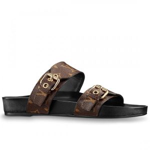 Replica Louis Vuitton Bom Dia Mule Monogram Canvas For Sale