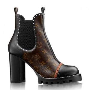 Replica Louis Vuitton Boyish Ankle Boot Monogram Canvas For Sale