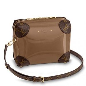 Replica Louis Vuitton Bronze Venice Bag Patent Leather M54390 BLV665 For Sale