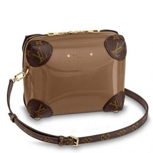 Replica Louis Vuitton Bronze Venice Bag Patent Leather M54390 BLV665 For Sale
