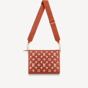 Replica Louis Vuitton COUSSIN PM Bag Terracotta Brown M20761 For Sale