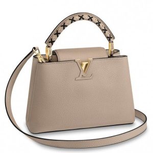 Replica Louis Vuitton Capucines BB Bag With XOXO Motif Handle M52384 BLV814 For Sale