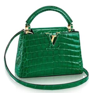 Replica Louis Vuitton Capucines Mini Crocodile Bag N92831 BLV805 For Sale