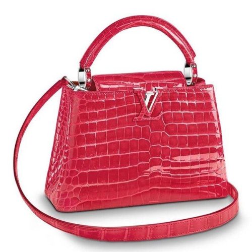 Replica Louis Vuitton Capucines Mini Crocodile Bag N93163 BLV807 For Sale