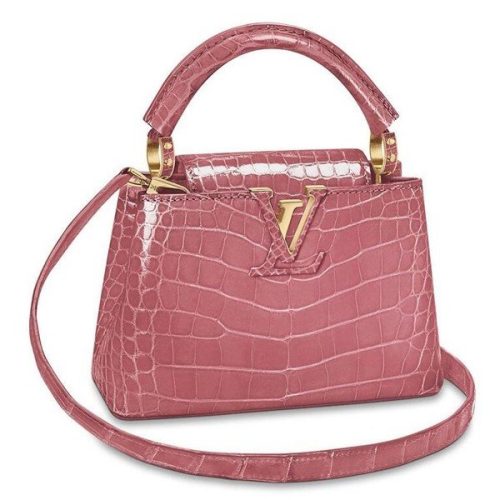 Replica Louis Vuitton Capucines Mini Crocodile Bag N95003 BLV799 For Sale
