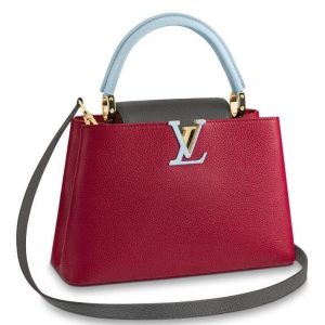 Replica Louis Vuitton Capucines PM Bag Multicolour Taurillon M51779 BLV846 For Sale