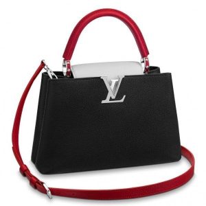 Replica Louis Vuitton Capucines PM Bag Multicolour Taurillon M53678 BLV848 For Sale