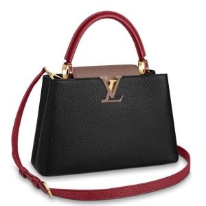 Replica Louis Vuitton Capucines PM Bag Multicolour Taurillon M55358 BLV839 For Sale