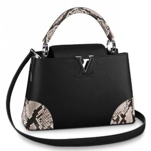 Replica Louis Vuitton Capucines PM Bag Python N94410 BLV841 For Sale