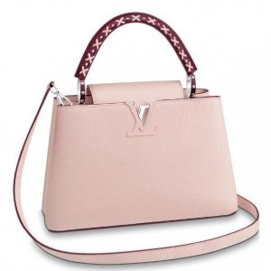 Replica Louis Vuitton Capucines PM Bag With XOXO Motif Handle M52388 BLV849 For Sale