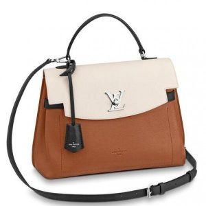 Replica Louis Vuitton Caramel Lockme Ever Bag M52360 BLV736 For Sale
