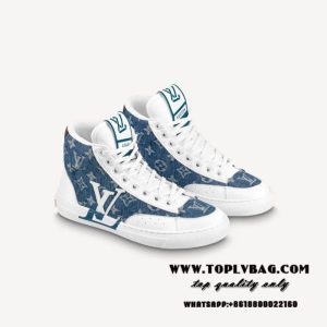 Replica Louis Vuitton Charlie Sneaker Boot LV 1A9S5P For Sale