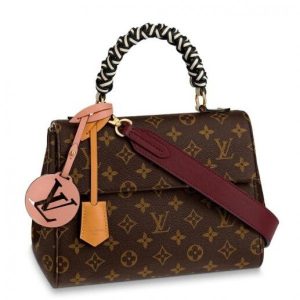 Replica Louis Vuitton Cluny BB Braided Monogram M43982 BLV305 For Sale