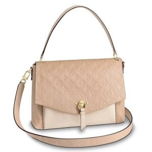 Replica Louis Vuitton Creme Blanche Bag Monogram Empreinte M43619 BLV537 For Sale
