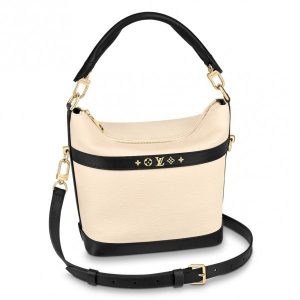 Replica Louis Vuitton Cruiser PM Bag In Cream Leather M57813 BLV729 For Sale