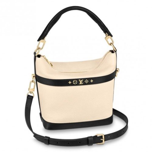 Replica Louis Vuitton Cruiser PM Bag In Cream Leather M57813 BLV729 For Sale