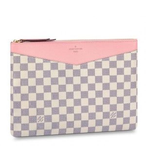 Replica Louis Vuitton Daily Pouch Damier Azur N60260 BLV033 For Sale