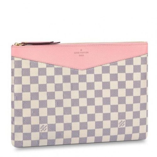 Replica Louis Vuitton Daily Pouch Damier Azur N60260 BLV033 For Sale