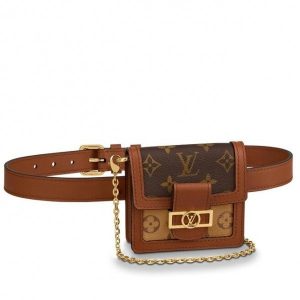 Replica Louis Vuitton Dauphine Bumbag BB Monogram Reverse M68621 BLV294 For Sale
