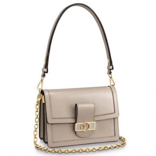 Replica Louis Vuitton Dauphine MM Leather Bag M55835 BLV773 For Sale