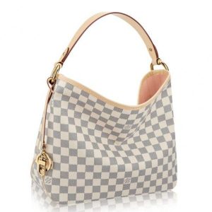 Replica Louis Vuitton Delightful PM Bag Damier Azur N41606 BLV067 For Sale