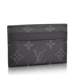 Replica Louis Vuitton Double Card Holder Monogram Eclipse M62170 For Sale