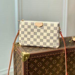 Replica Louis Vuitton Double Zip Pochette LV N60460 For Sale